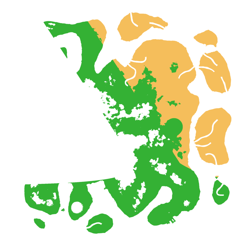 Biome Rust Map: Procedural Map, Size: 3800, Seed: 2390013