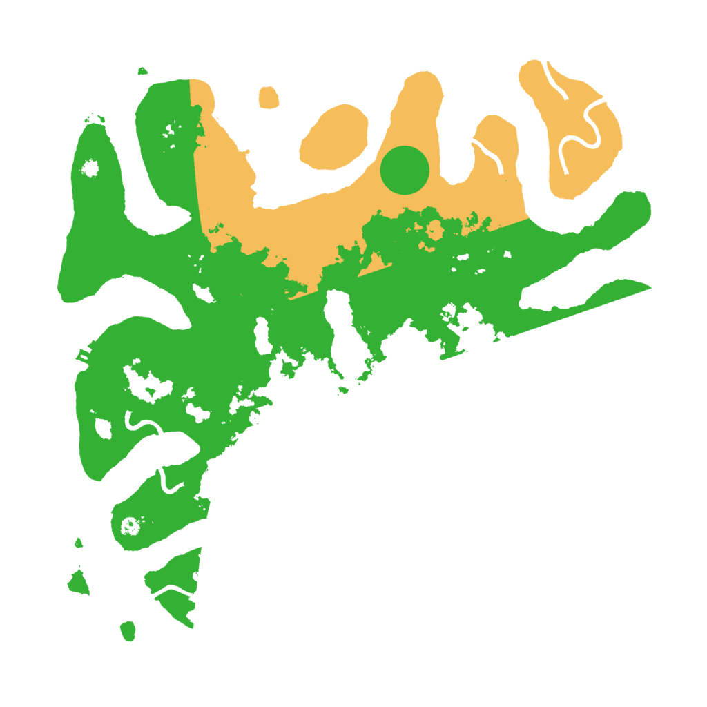 Biome Rust Map: Procedural Map, Size: 3800, Seed: 1362661