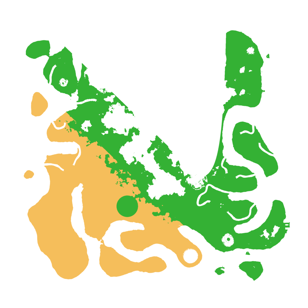 Biome Rust Map: Procedural Map, Size: 3800, Seed: 4523702