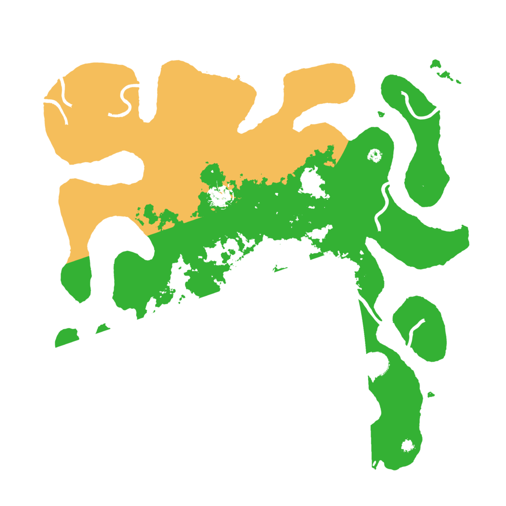 Biome Rust Map: Procedural Map, Size: 3800, Seed: 6047779