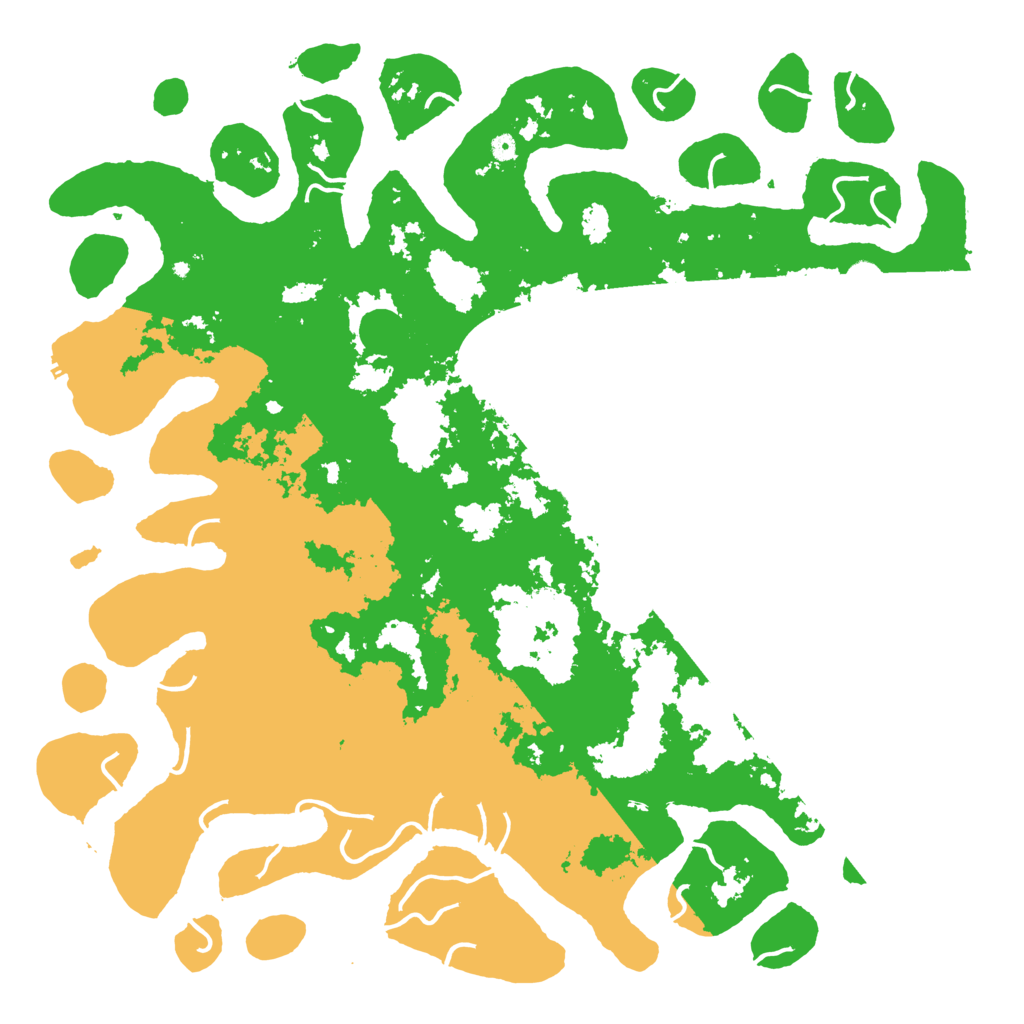 Biome Rust Map: Procedural Map, Size: 6000, Seed: 1717386811