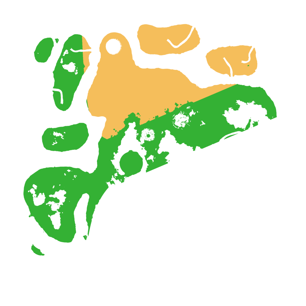 Biome Rust Map: Procedural Map, Size: 3500, Seed: 4295038