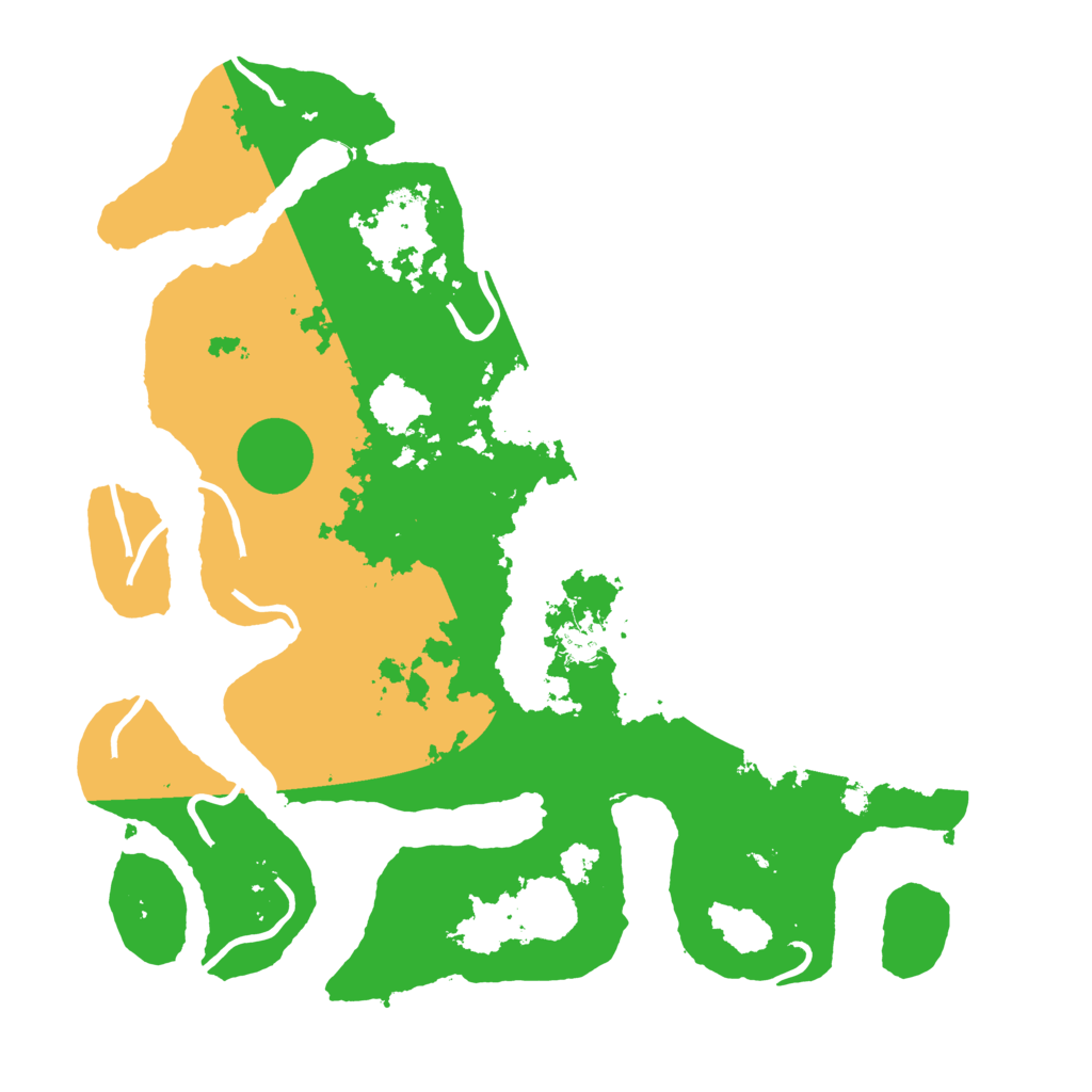 Biome Rust Map: Procedural Map, Size: 3800, Seed: 3231509