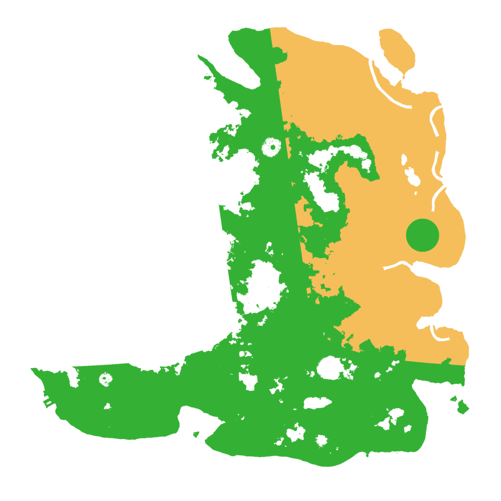 Biome Rust Map: Procedural Map, Size: 4000, Seed: 1086317236