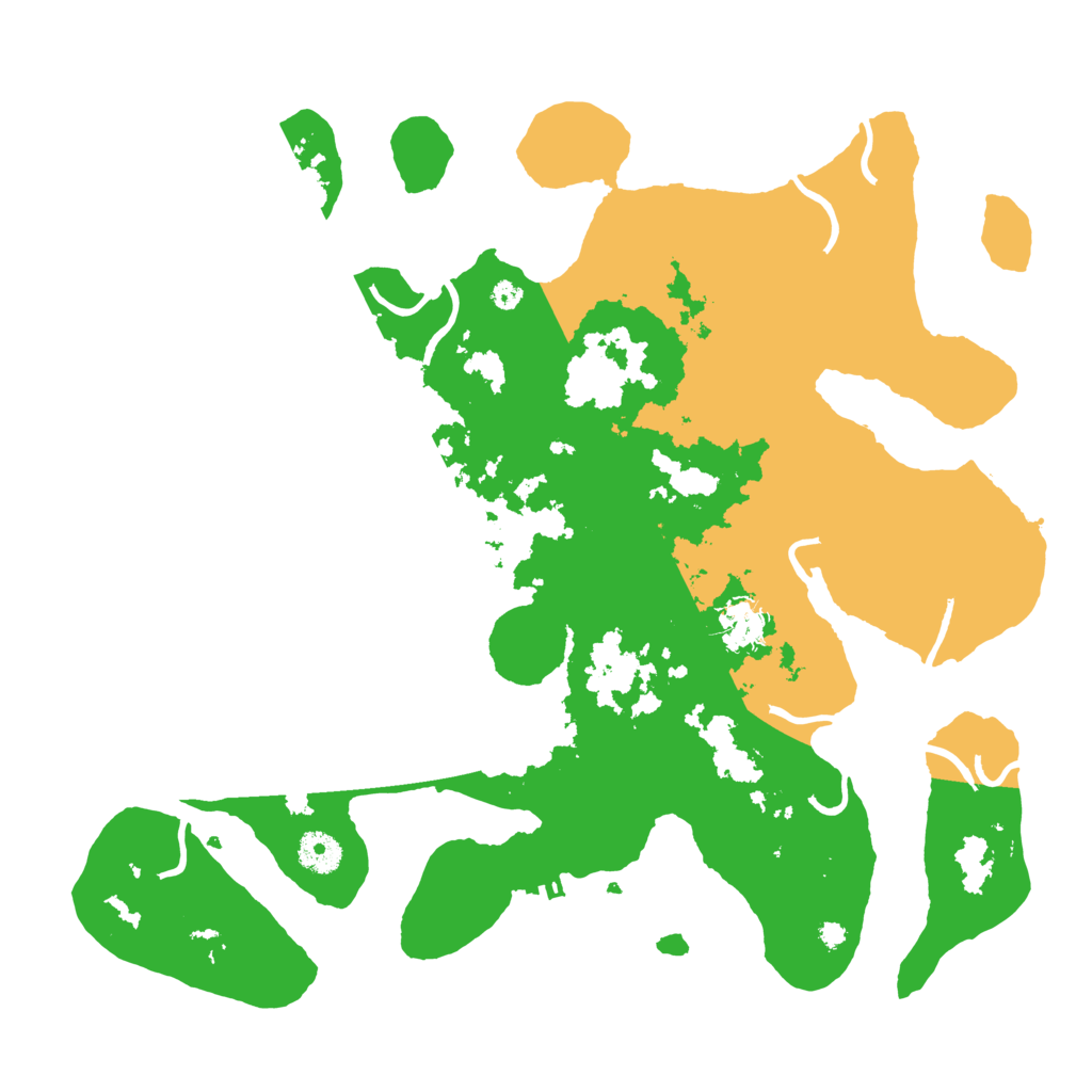 Biome Rust Map: Procedural Map, Size: 3850, Seed: 1259365695