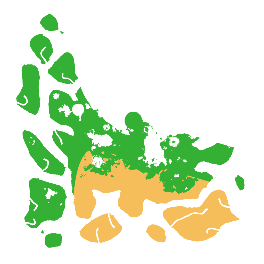 Biome Rust Map: Procedural Map, Size: 4000, Seed: 56464564