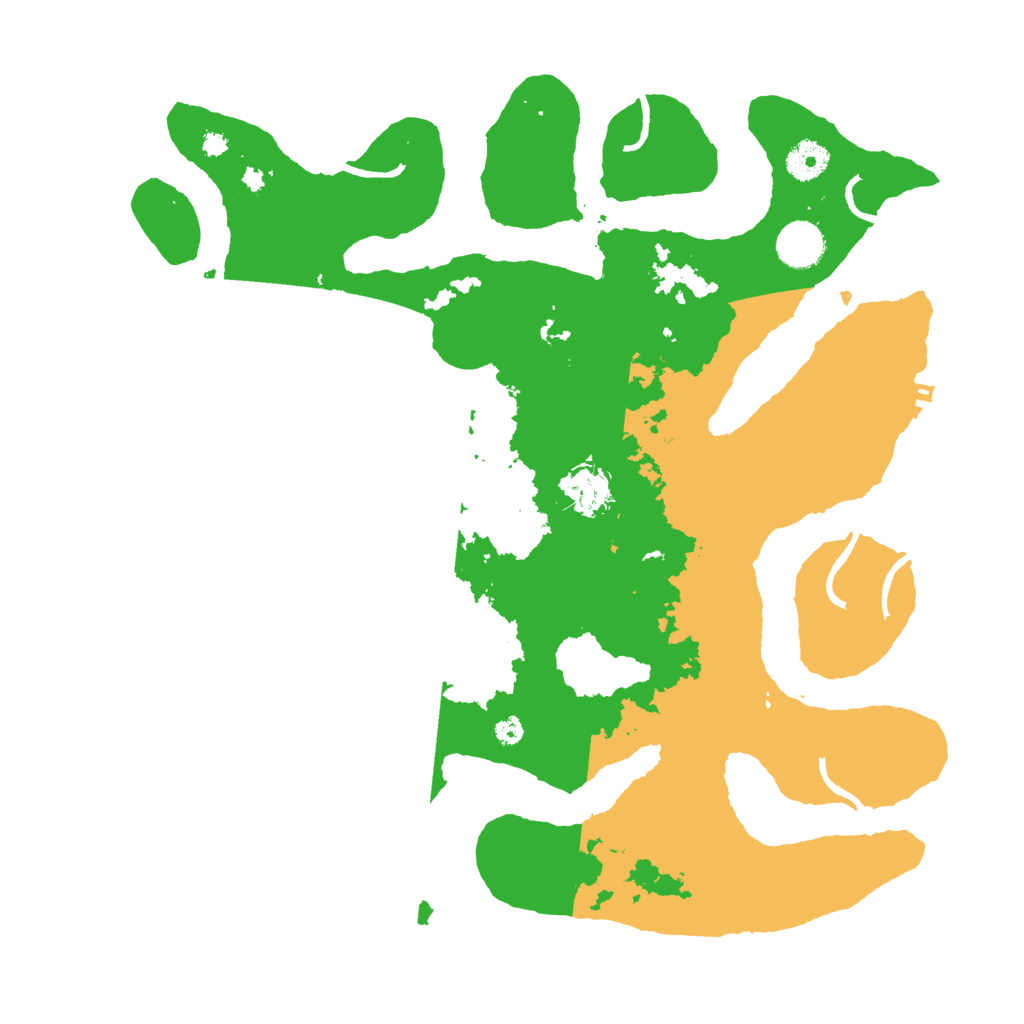 Biome Rust Map: Procedural Map, Size: 3800, Seed: 1786386