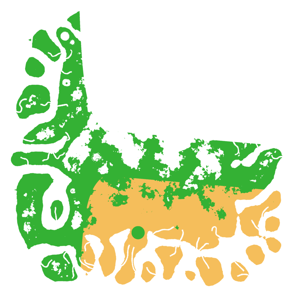 Biome Rust Map: Procedural Map, Size: 6000, Seed: 114015065
