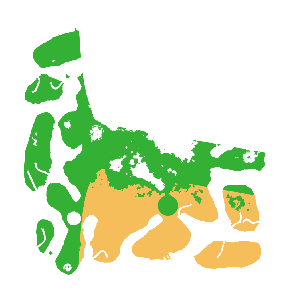 Biome Rust Map: Procedural Map, Size: 3800, Seed: 1404265