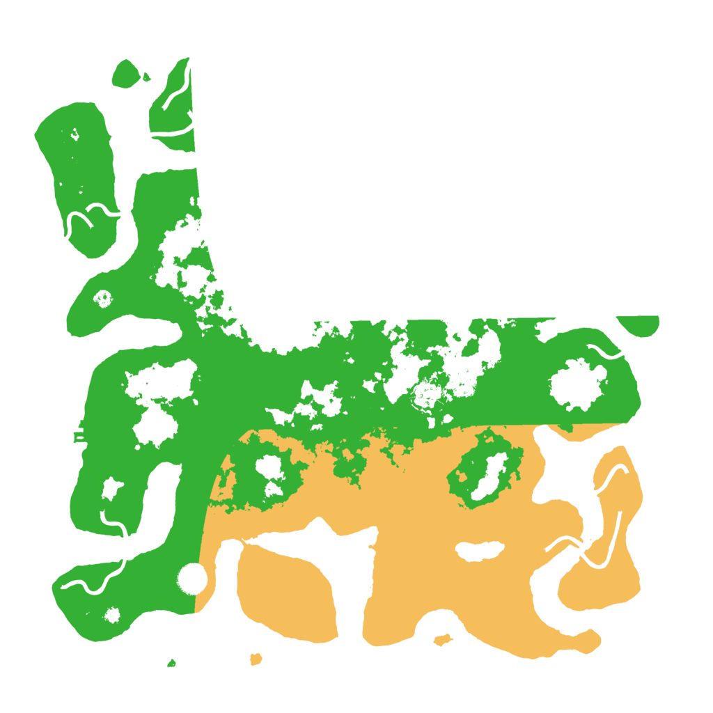 Biome Rust Map: Procedural Map, Size: 4200, Seed: 24065422