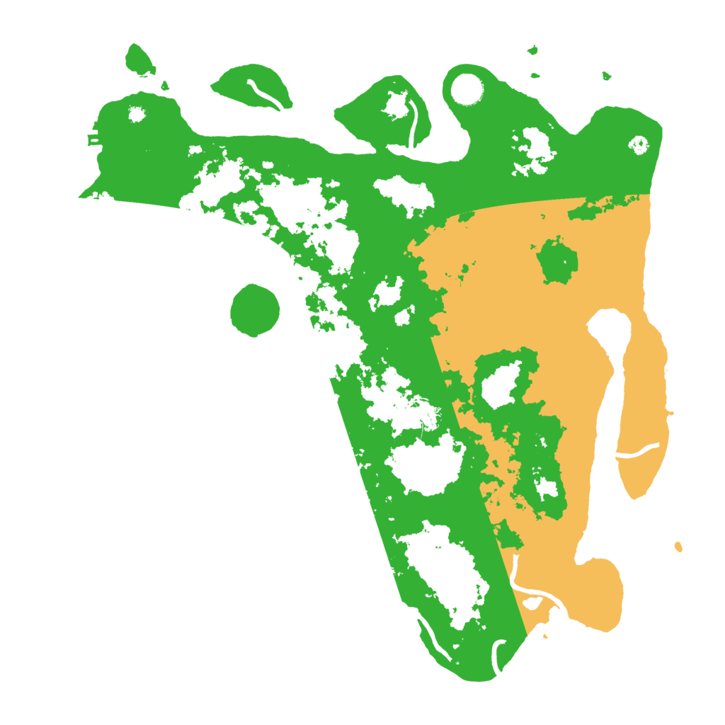 Biome Rust Map: Procedural Map, Size: 4000, Seed: 588507