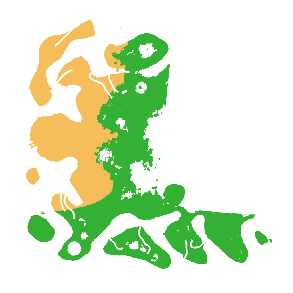 Biome Rust Map: Procedural Map, Size: 3800, Seed: 2842851