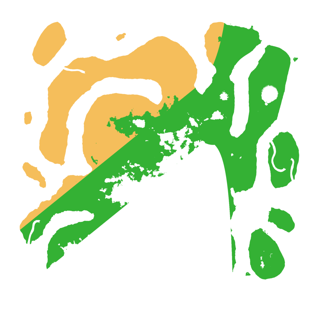 Biome Rust Map: Procedural Map, Size: 3500, Seed: 1616425