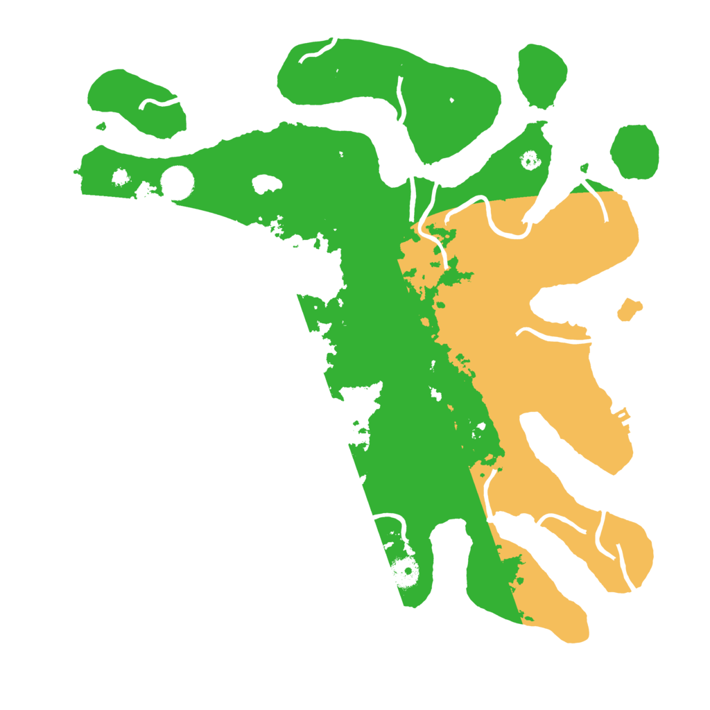 Biome Rust Map: Procedural Map, Size: 3800, Seed: 1892964667