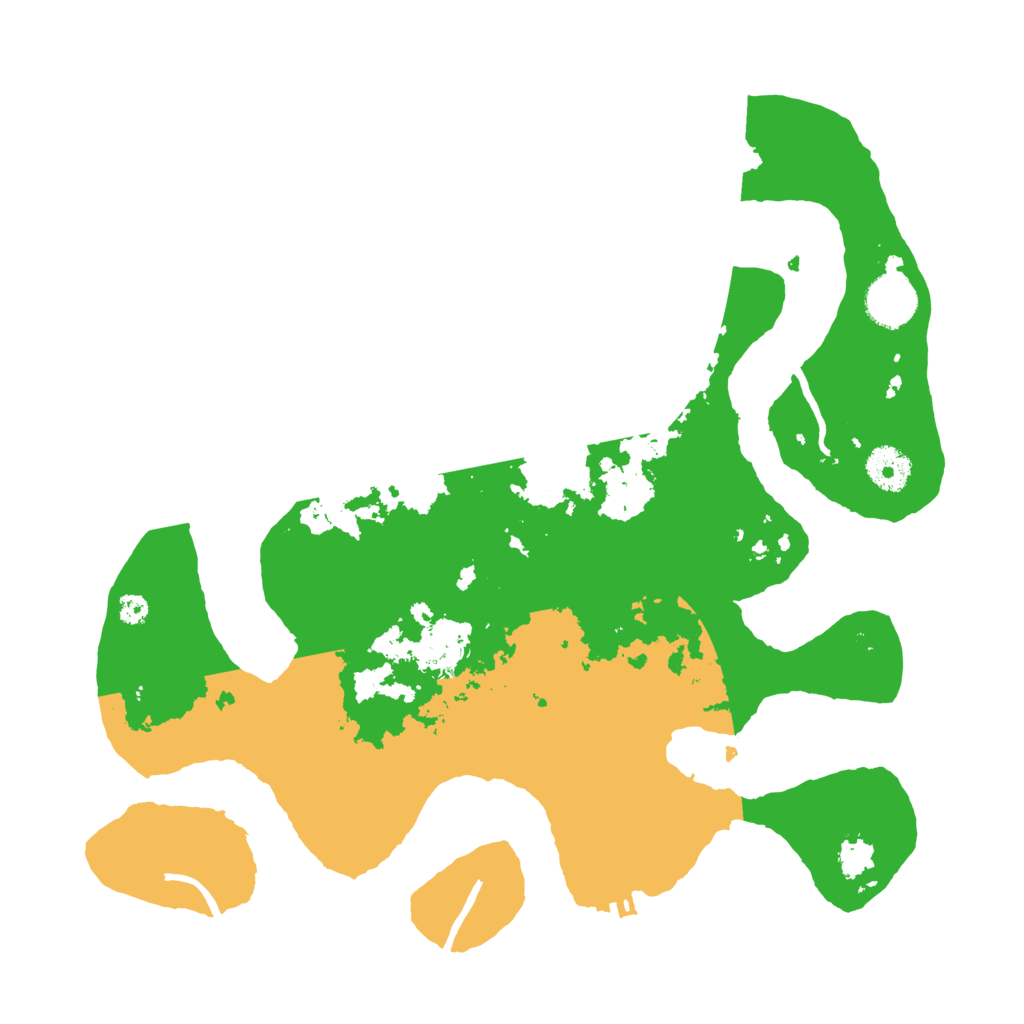 Biome Rust Map: Procedural Map, Size: 3500, Seed: 5913469