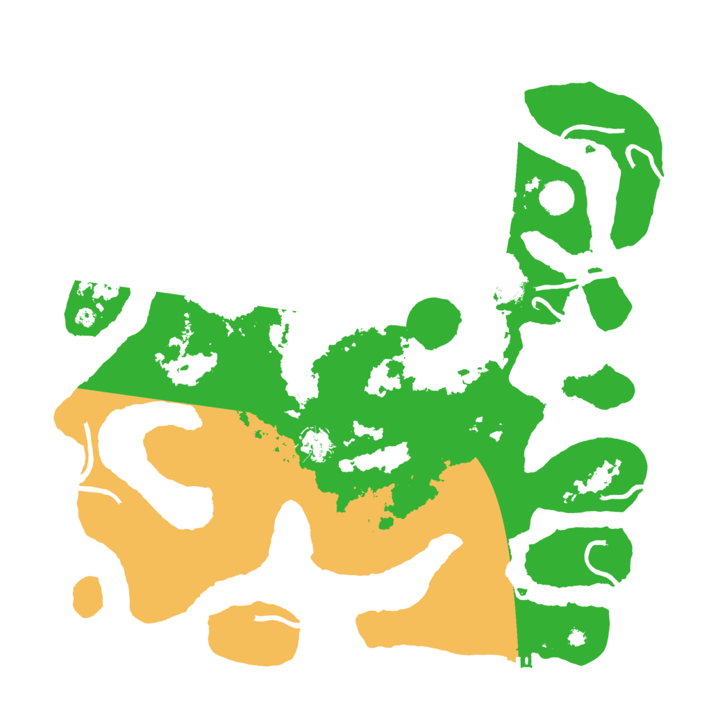 Biome Rust Map: Procedural Map, Size: 3800, Seed: 1083892