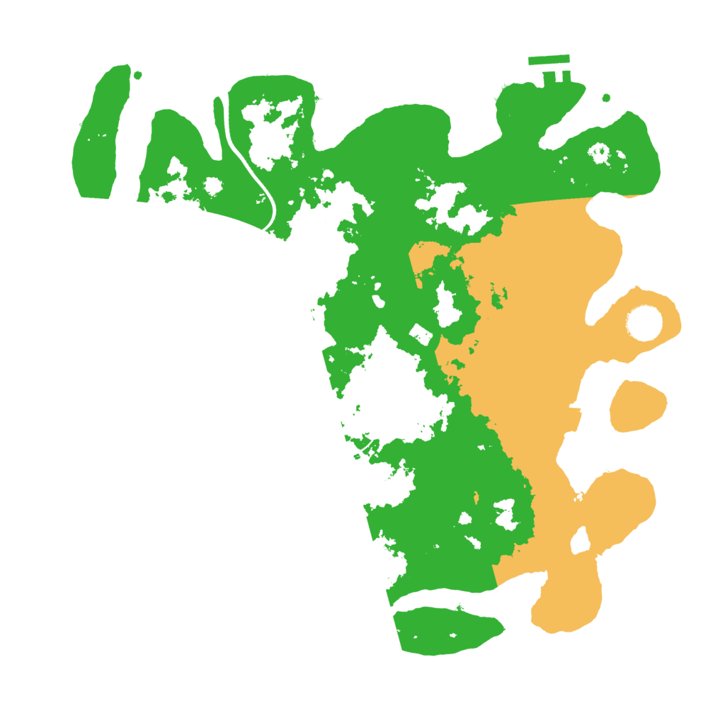 Biome Rust Map: Procedural Map, Size: 3550, Seed: 906871
