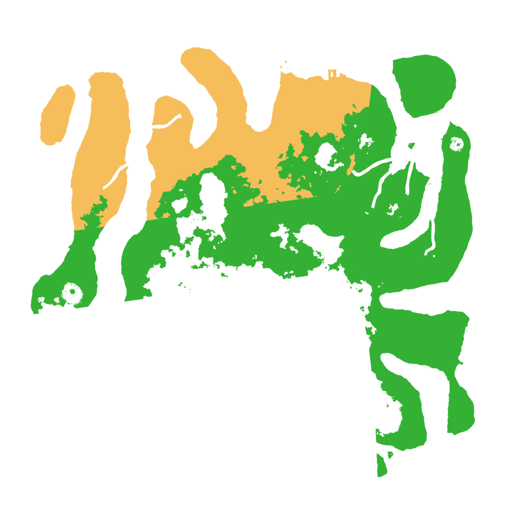 Biome Rust Map: Procedural Map, Size: 3800, Seed: 376592