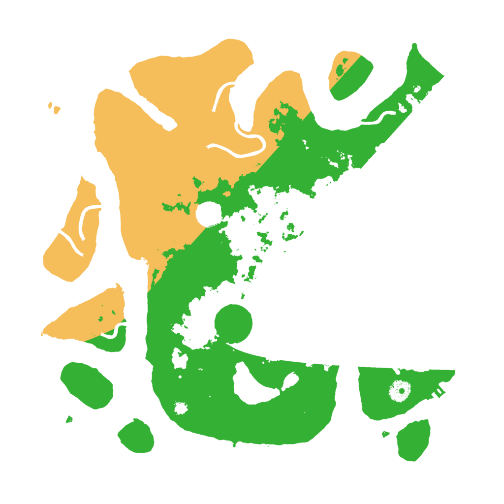 Biome Rust Map: Procedural Map, Size: 3550, Seed: 850626