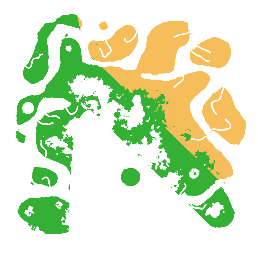 Biome Rust Map: Procedural Map, Size: 3800, Seed: 3210102