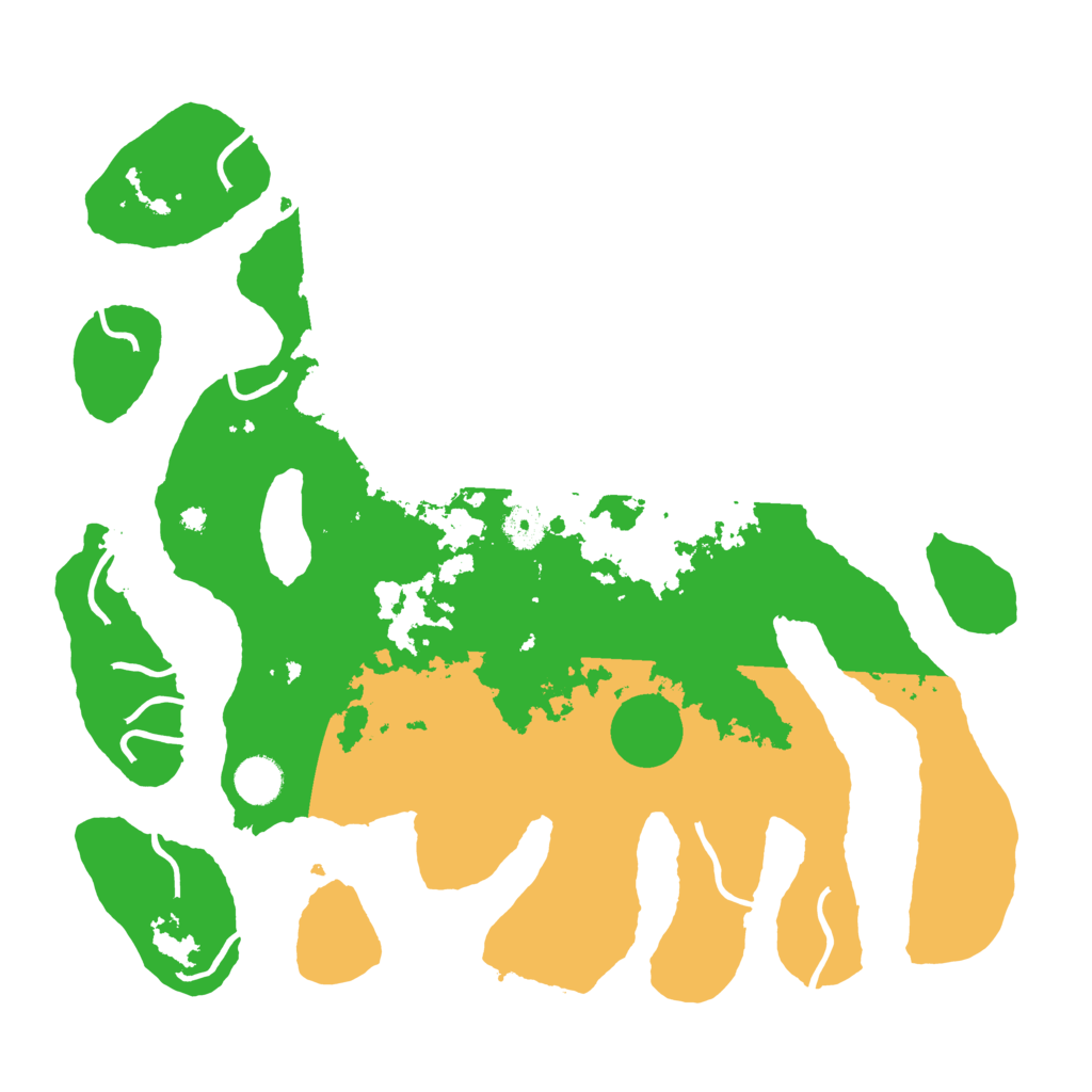 Biome Rust Map: Procedural Map, Size: 4000, Seed: 677640