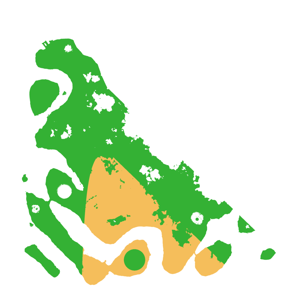 Biome Rust Map: Procedural Map, Size: 3800, Seed: 985815