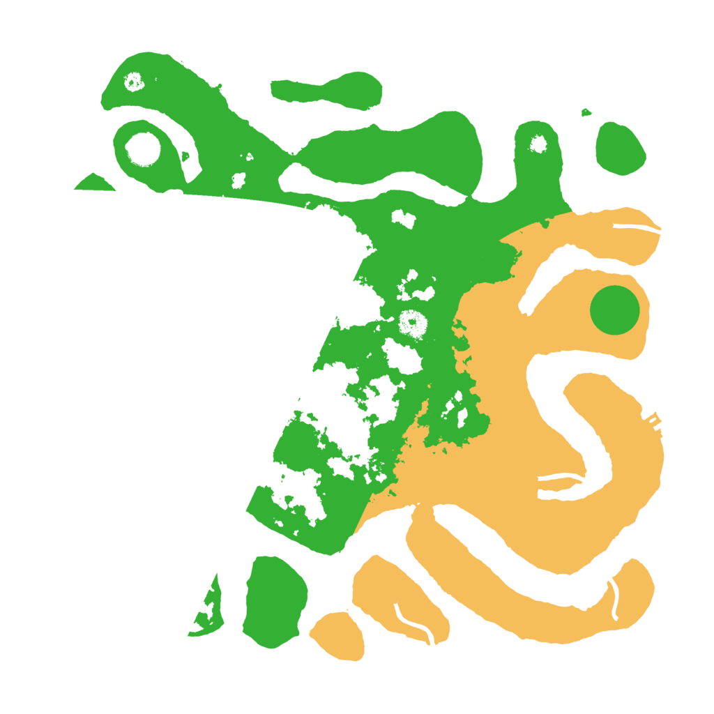 Biome Rust Map: Procedural Map, Size: 3800, Seed: 28729