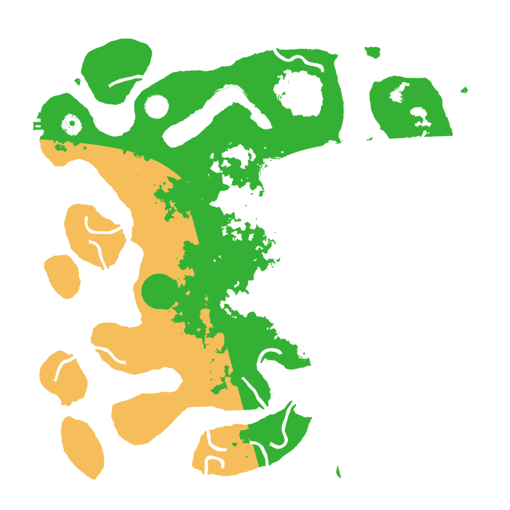 Biome Rust Map: Procedural Map, Size: 3800, Seed: 5755446