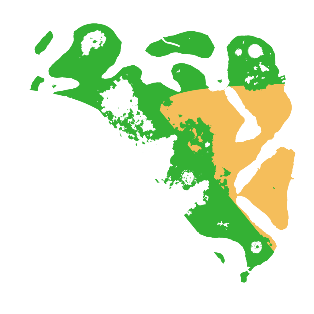 Biome Rust Map: Procedural Map, Size: 4000, Seed: 667004