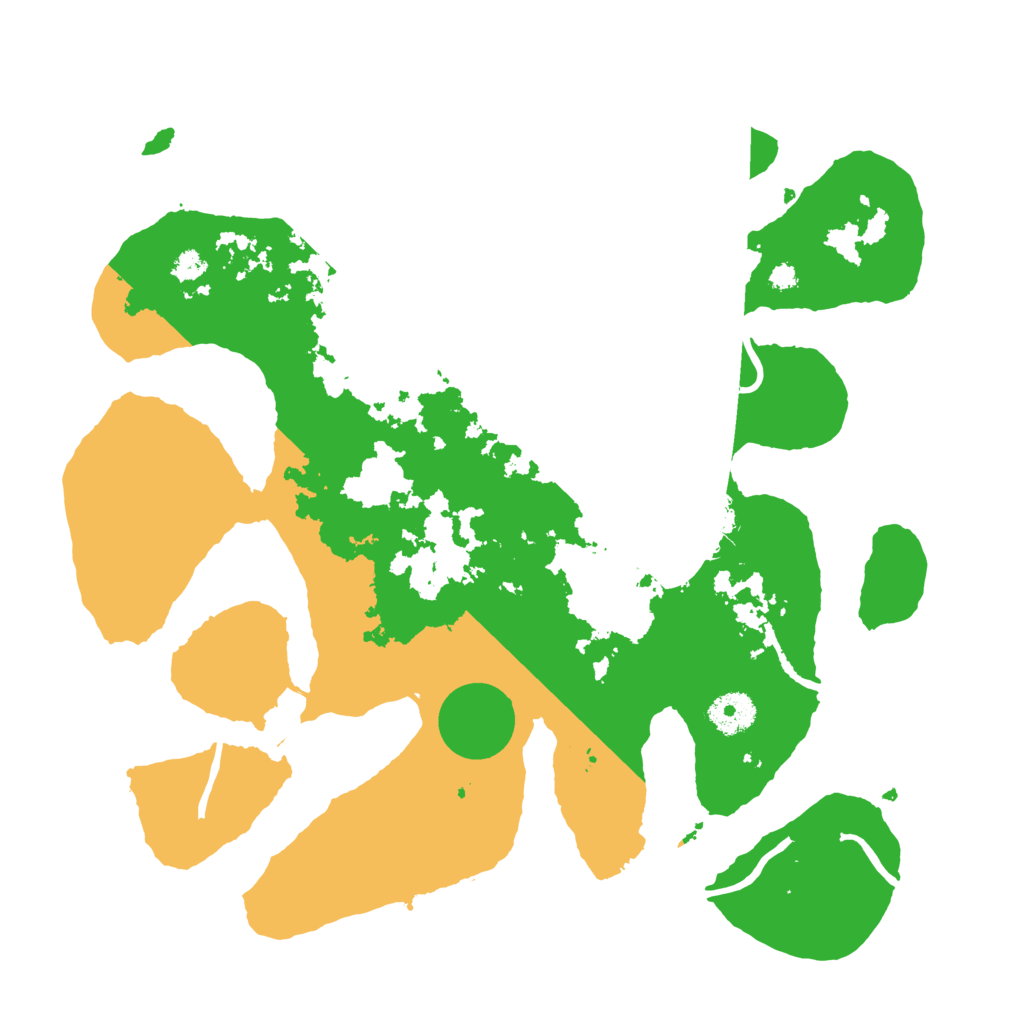 Biome Rust Map: Procedural Map, Size: 3550, Seed: 646072