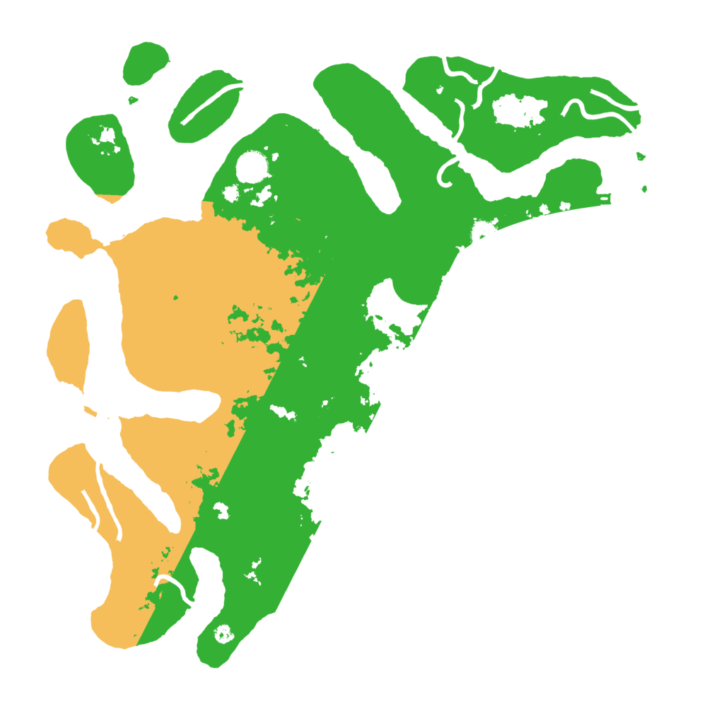 Biome Rust Map: Procedural Map, Size: 4000, Seed: 83569