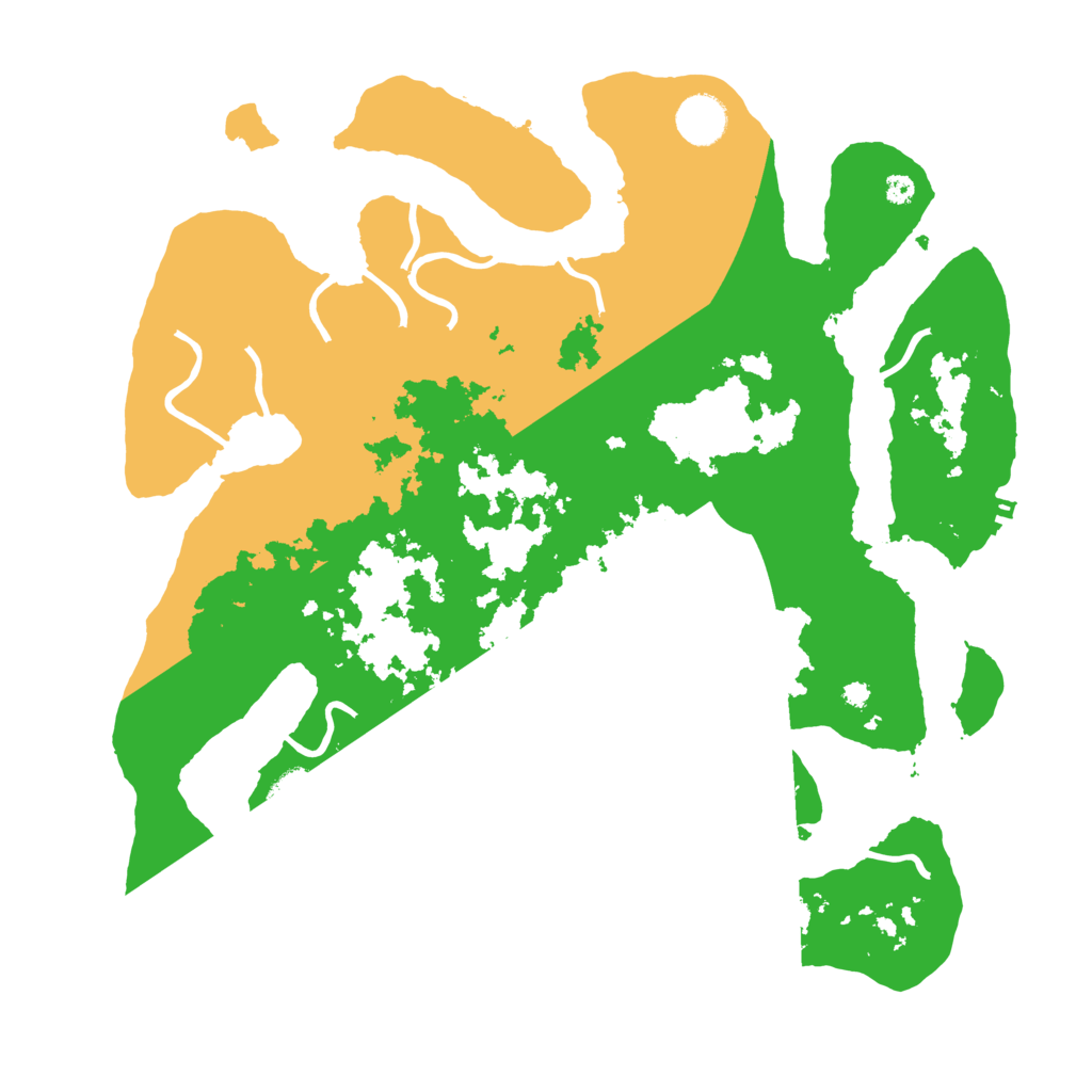 Biome Rust Map: Procedural Map, Size: 3800, Seed: 5619710