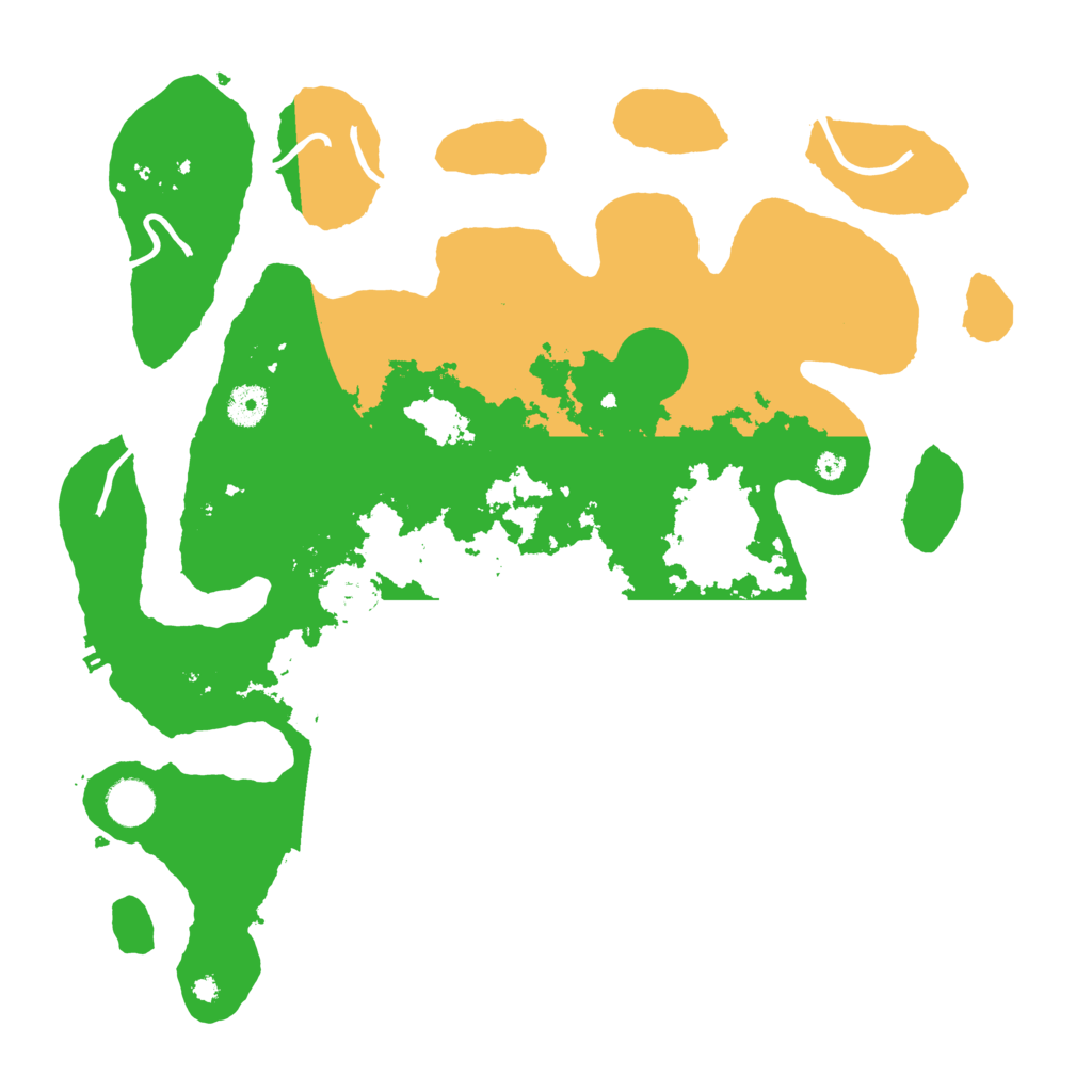 Biome Rust Map: Procedural Map, Size: 4000, Seed: 688354