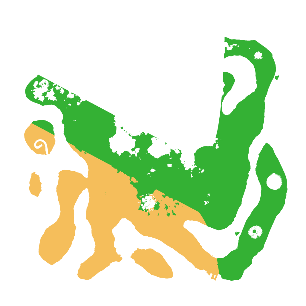 Biome Rust Map: Procedural Map, Size: 3500, Seed: 3902146