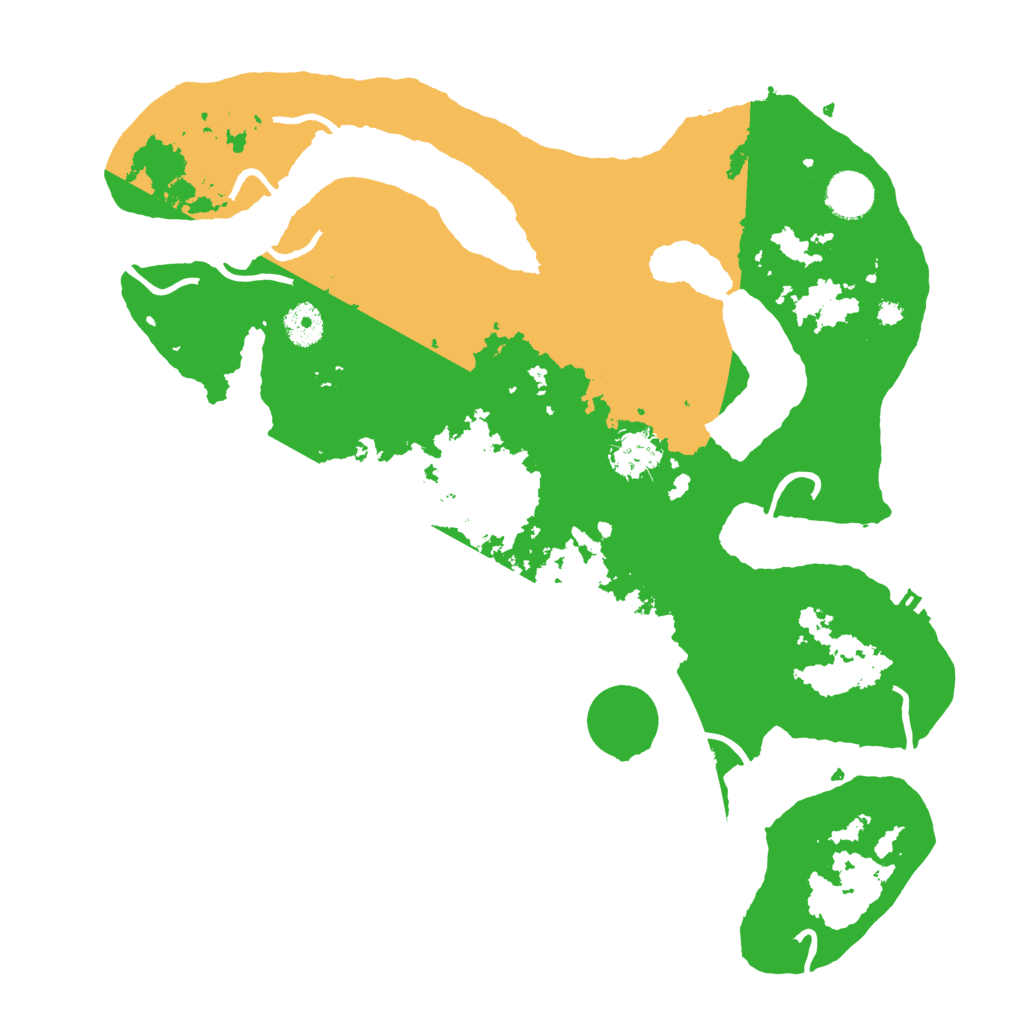 Biome Rust Map: Procedural Map, Size: 3800, Seed: 6057180