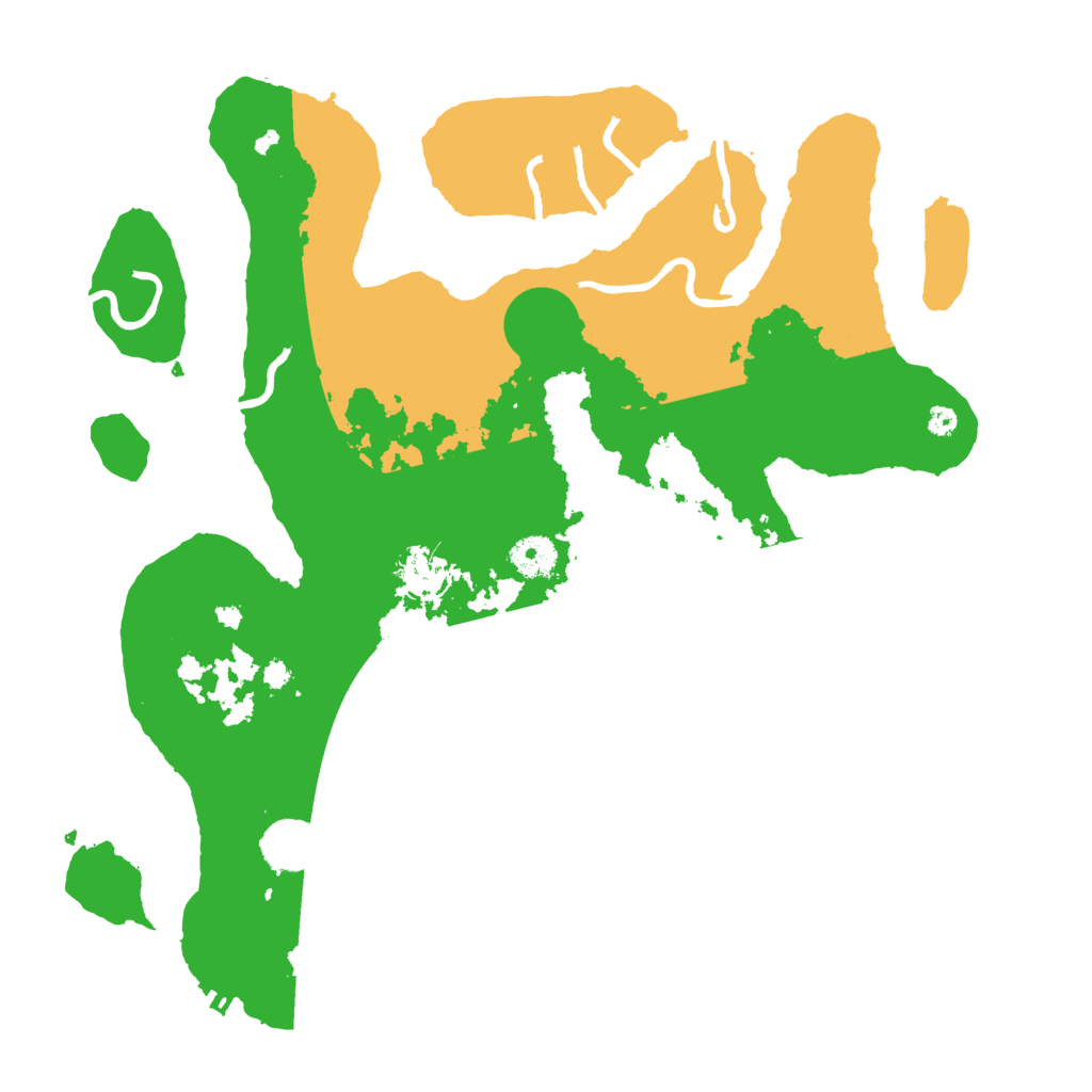 Biome Rust Map: Procedural Map, Size: 3800, Seed: 763042