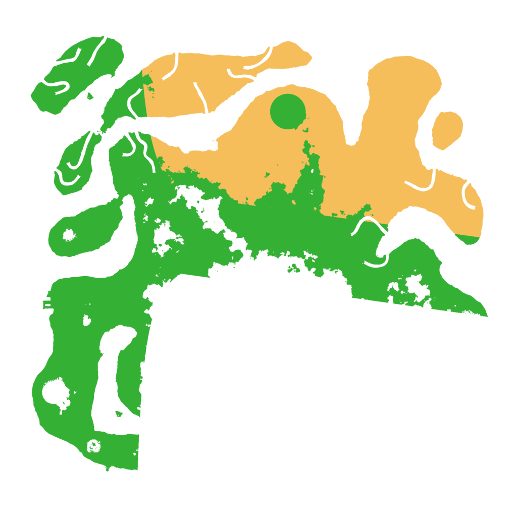 Biome Rust Map: Procedural Map, Size: 3850, Seed: 152448142