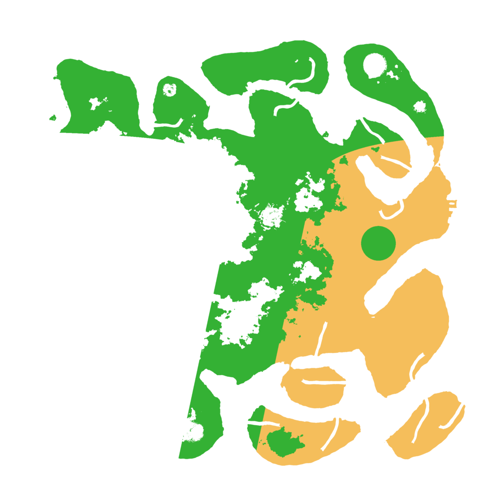 Biome Rust Map: Procedural Map, Size: 3800, Seed: 3293097