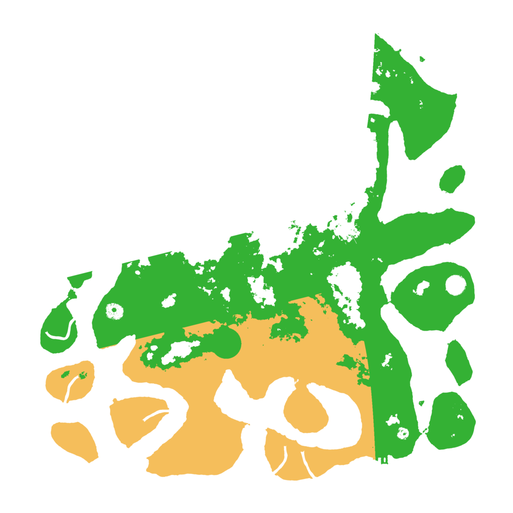 Biome Rust Map: Procedural Map, Size: 4500, Seed: 359436335