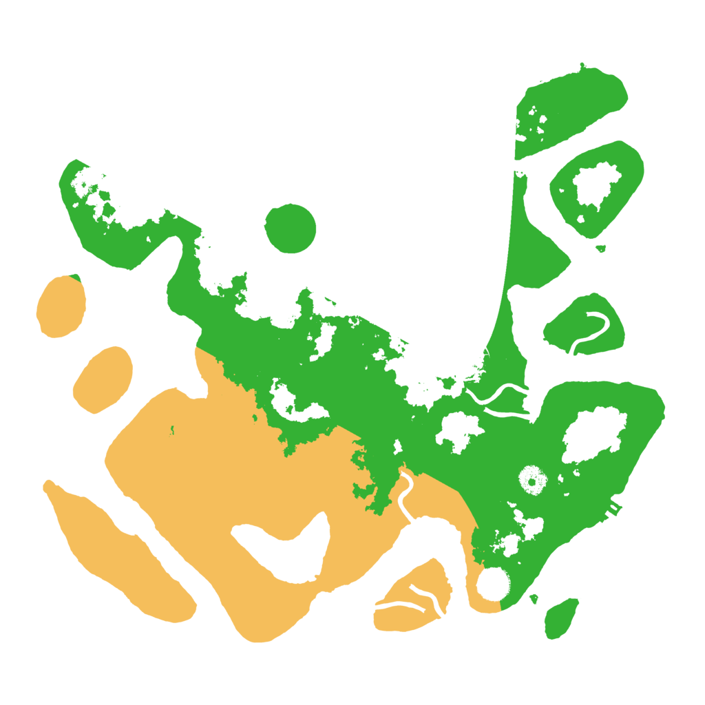 Biome Rust Map: Procedural Map, Size: 3800, Seed: 537238