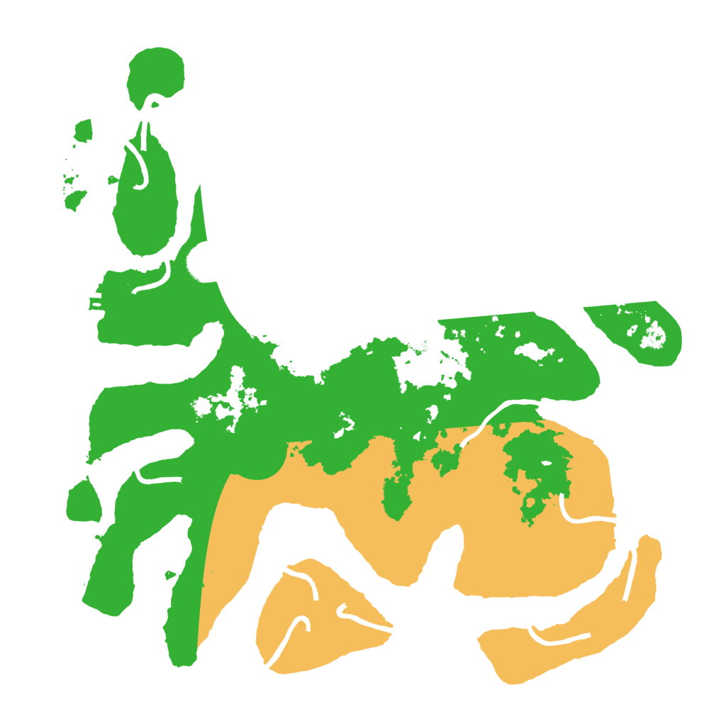 Biome Rust Map: Procedural Map, Size: 3550, Seed: 371937