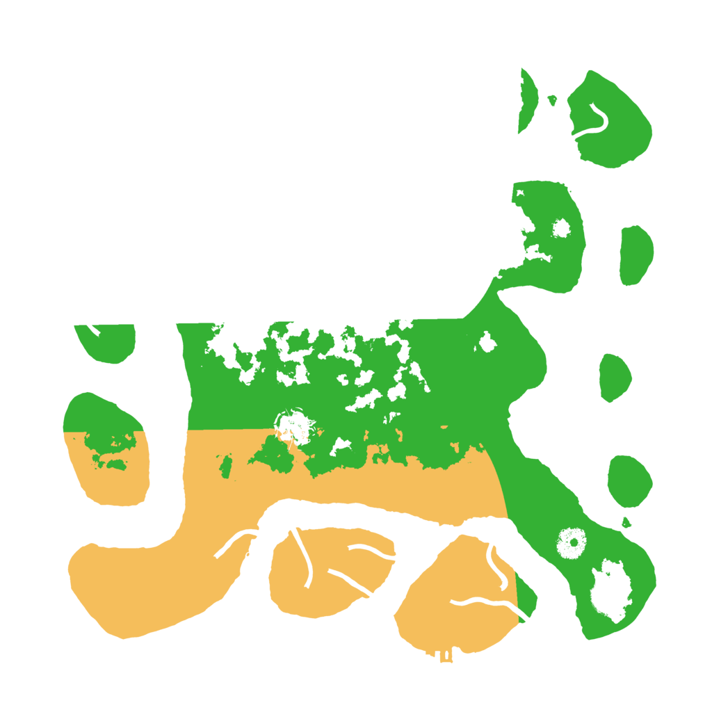 Biome Rust Map: Procedural Map, Size: 3500, Seed: 1044023