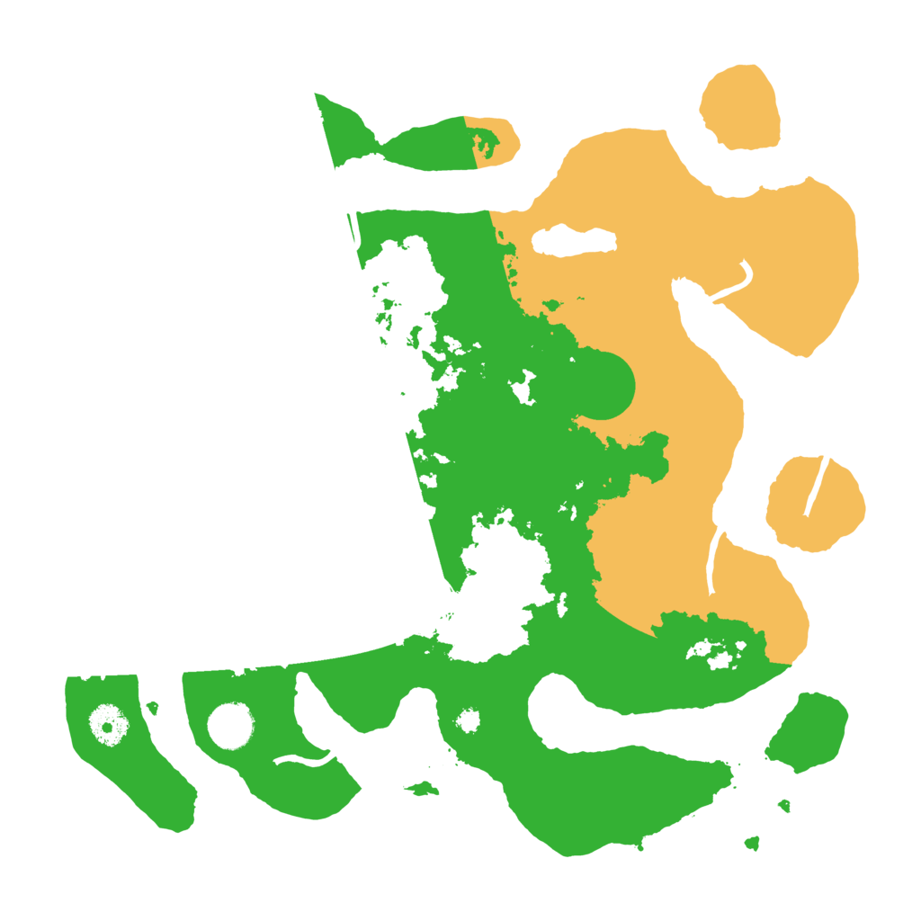 Biome Rust Map: Procedural Map, Size: 3550, Seed: 956630