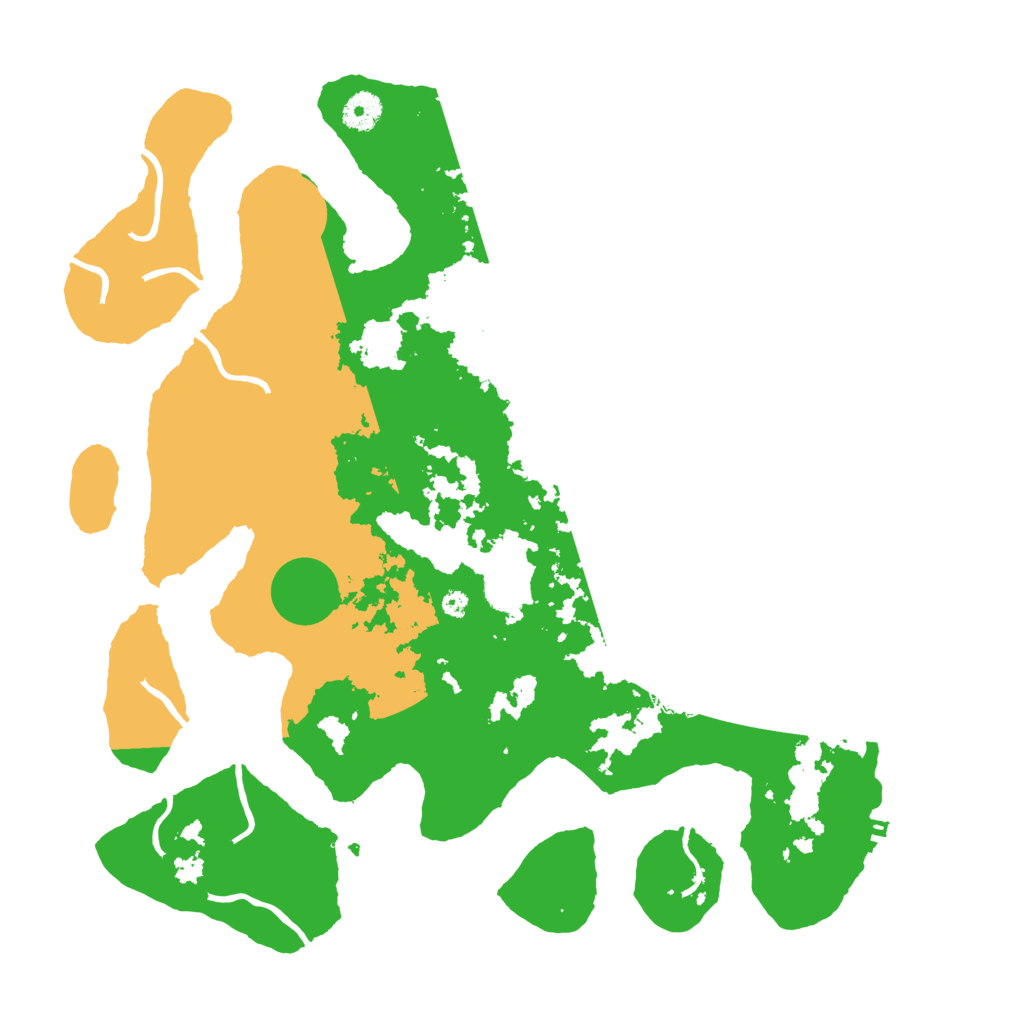 Biome Rust Map: Procedural Map, Size: 4000, Seed: 527982