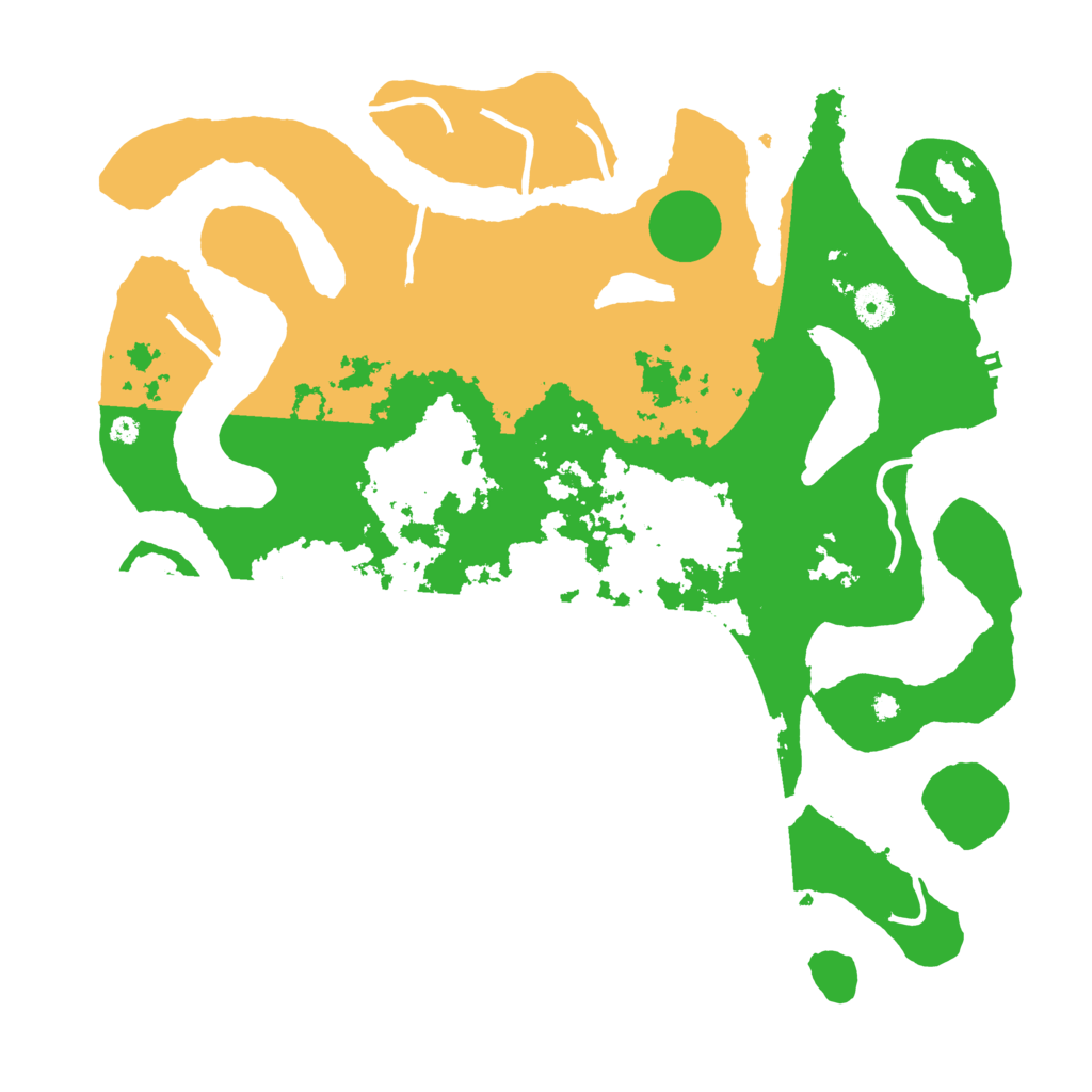 Biome Rust Map: Procedural Map, Size: 4000, Seed: 41001