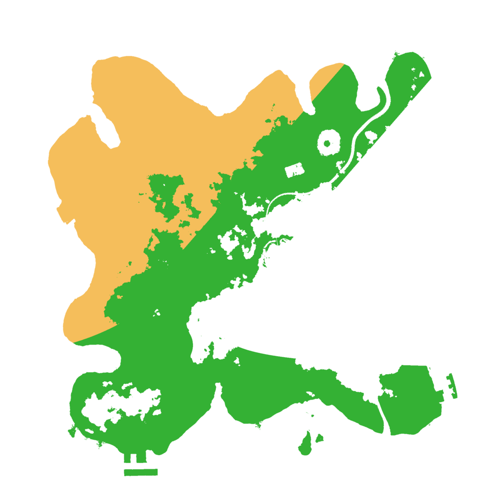 Biome Rust Map: Procedural Map, Size: 3000, Seed: 1433226643