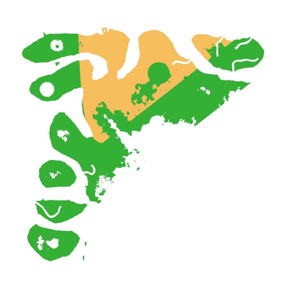 Biome Rust Map: Procedural Map, Size: 3550, Seed: 344726