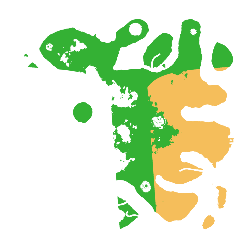 Biome Rust Map: Procedural Map, Size: 3500, Seed: 6030451