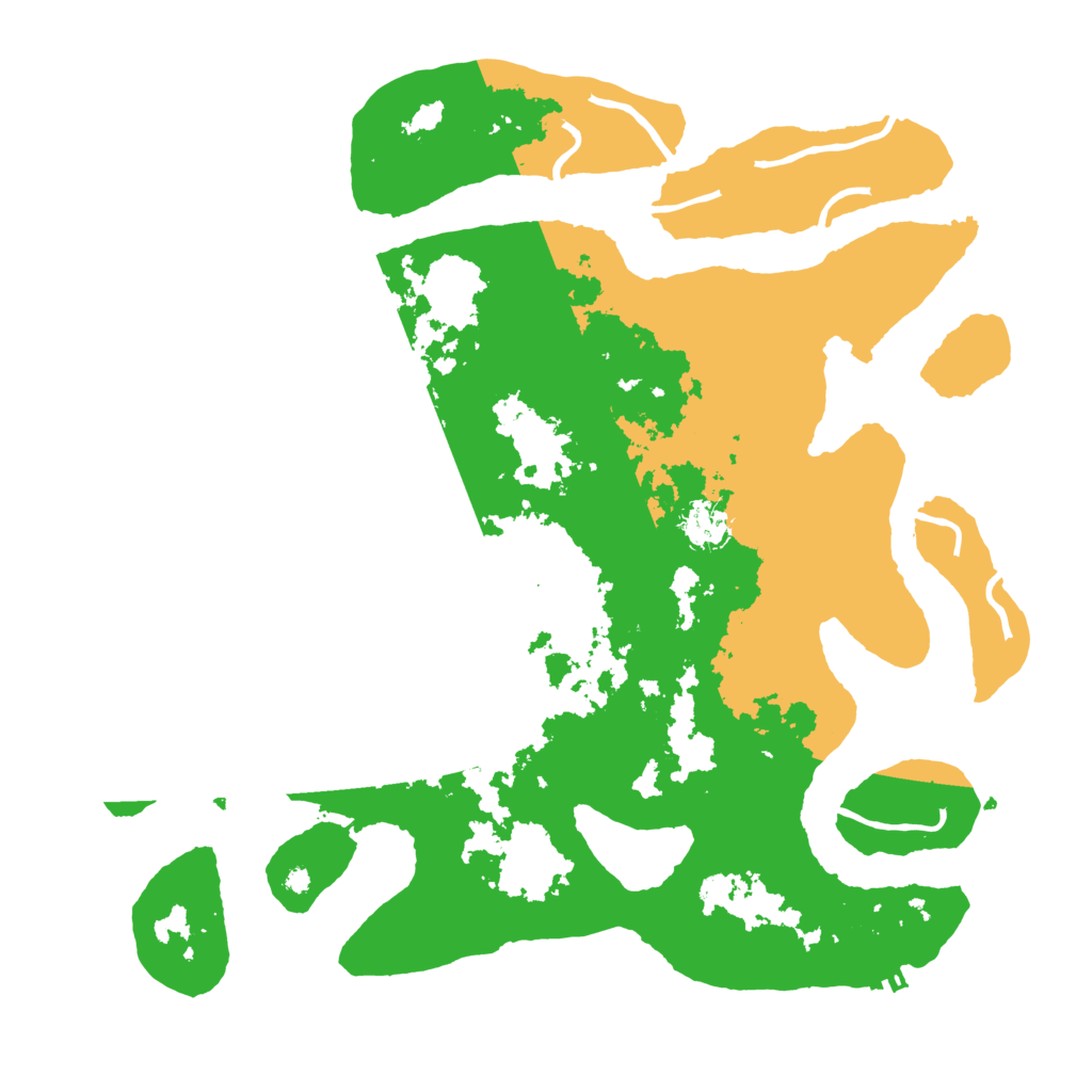 Biome Rust Map: Procedural Map, Size: 4000, Seed: 667668