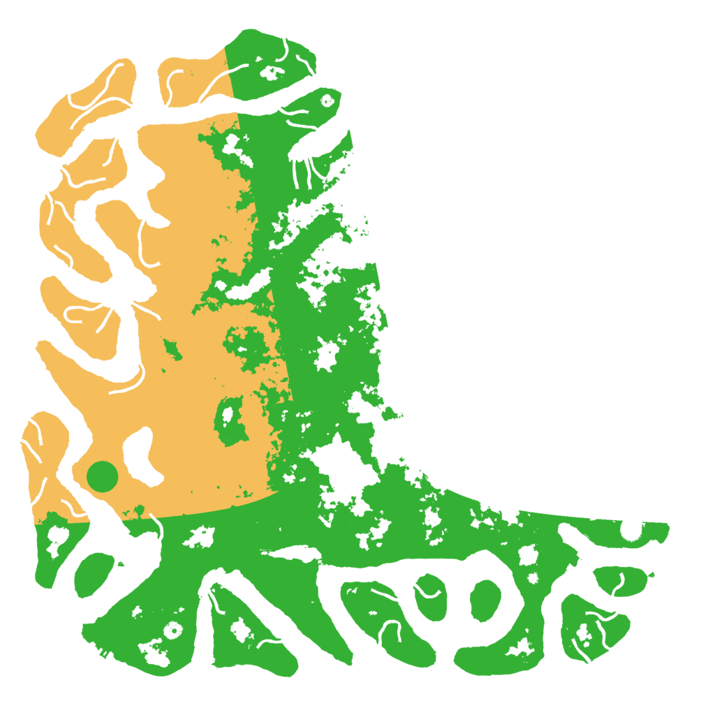 Biome Rust Map: Procedural Map, Size: 6000, Seed: 187